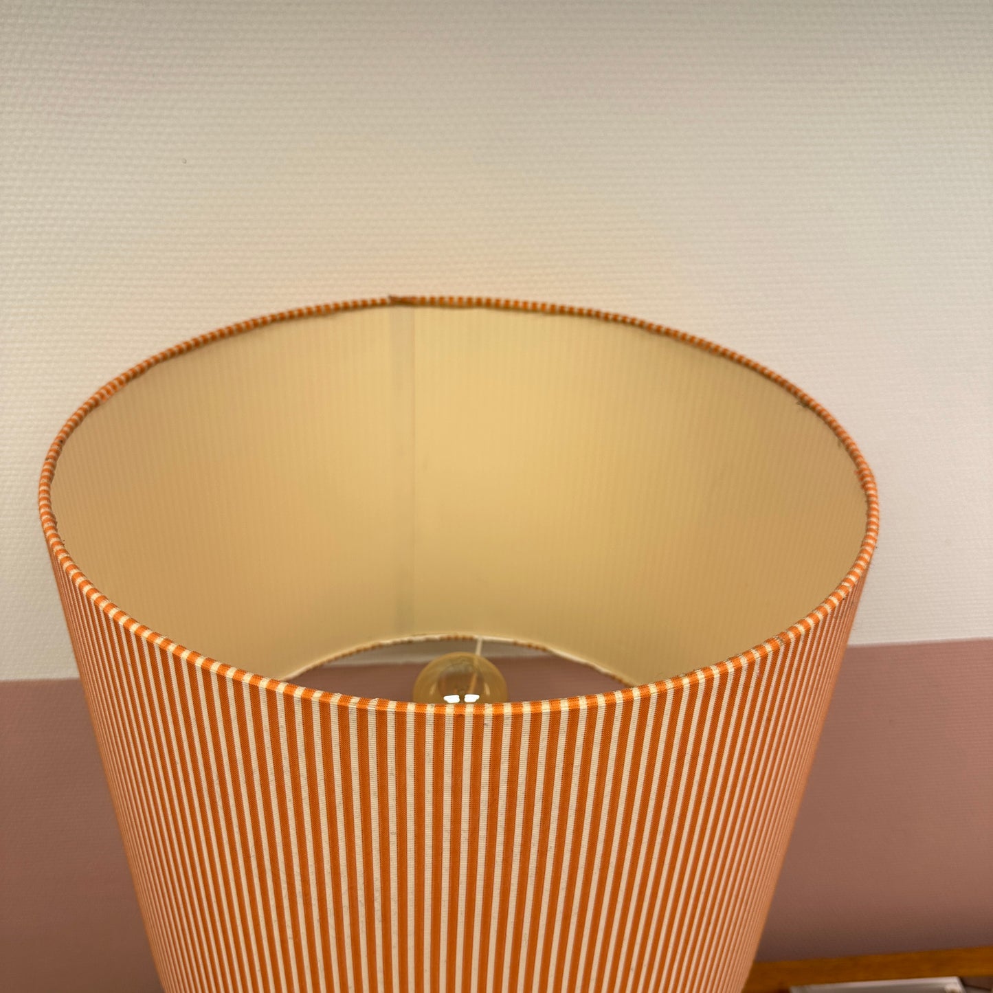 Ingo Maurer brass 'bamboo' table lamp