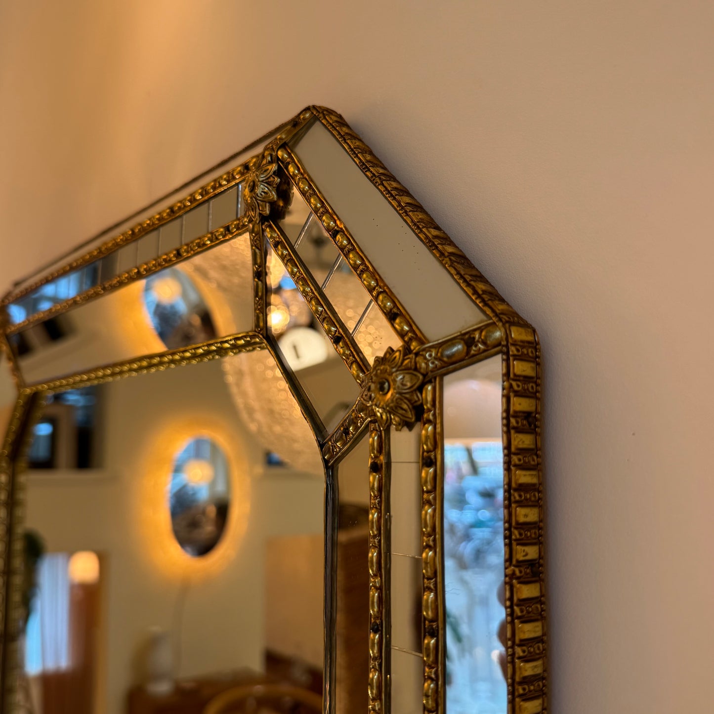 1980s Spanish Octagon mirror
