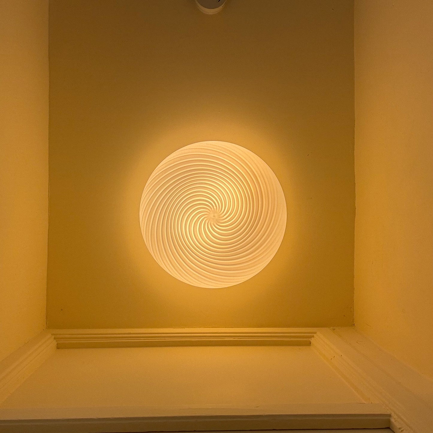Italian Murano Spiral candy ceiling Light