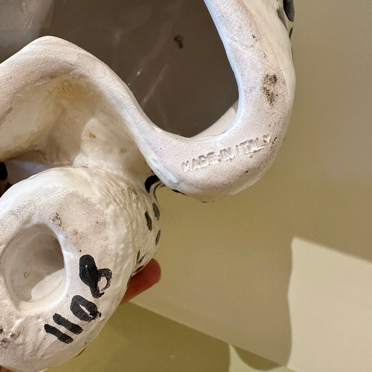 Little ceramic panther, Italy