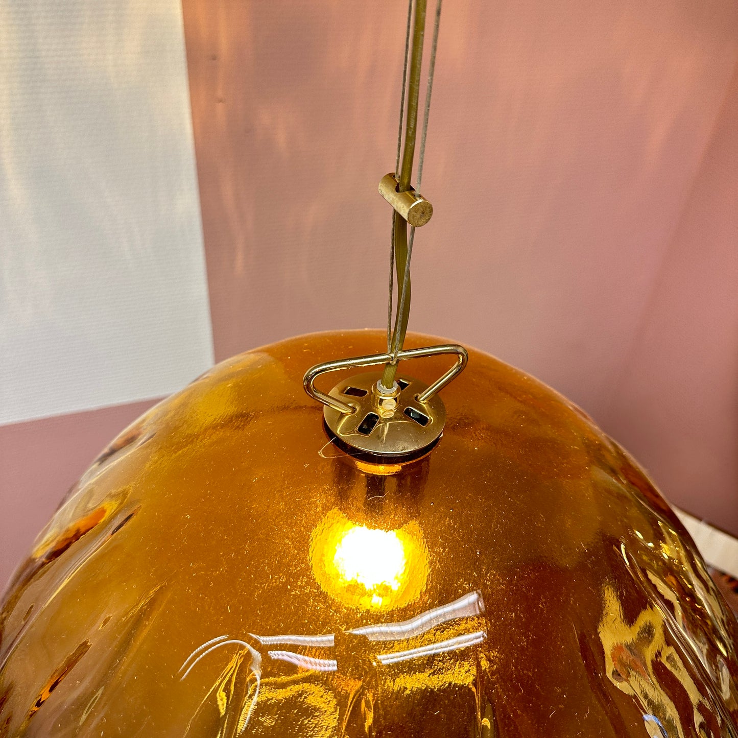 Italiaanse hanglamp van Muranoglas van La Murrina