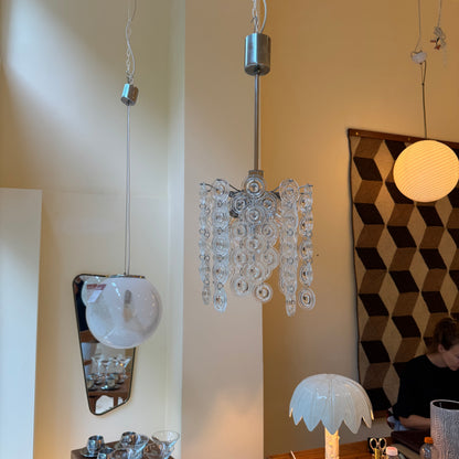 Gaetano Sciolari “Saturn” glass chandelier