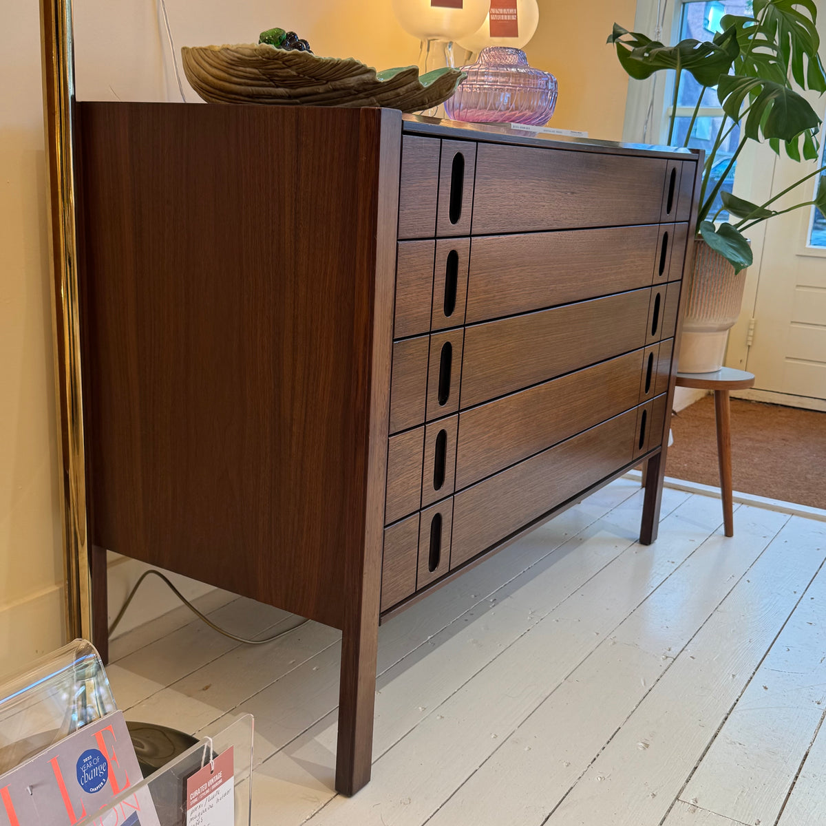 Walnut chest of Drawers, Giovanni Ausenda for Stilwood.