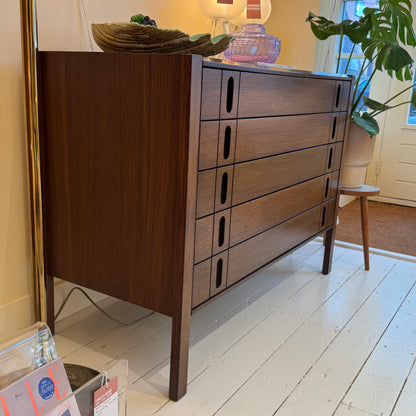 Walnut chest of Drawers, Giovanni Ausenda for Stilwood.