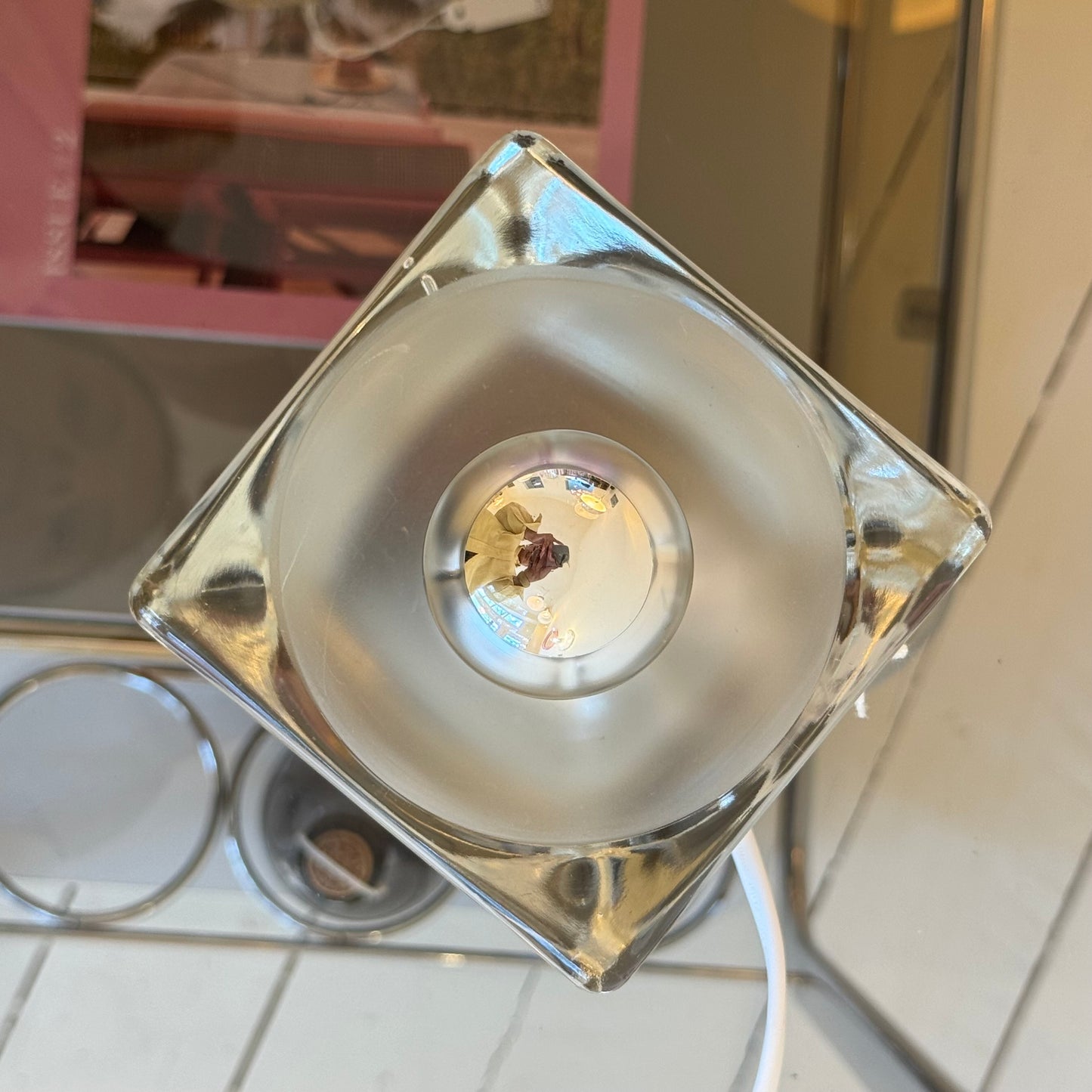 Peill & putzler ice cube tablelamp