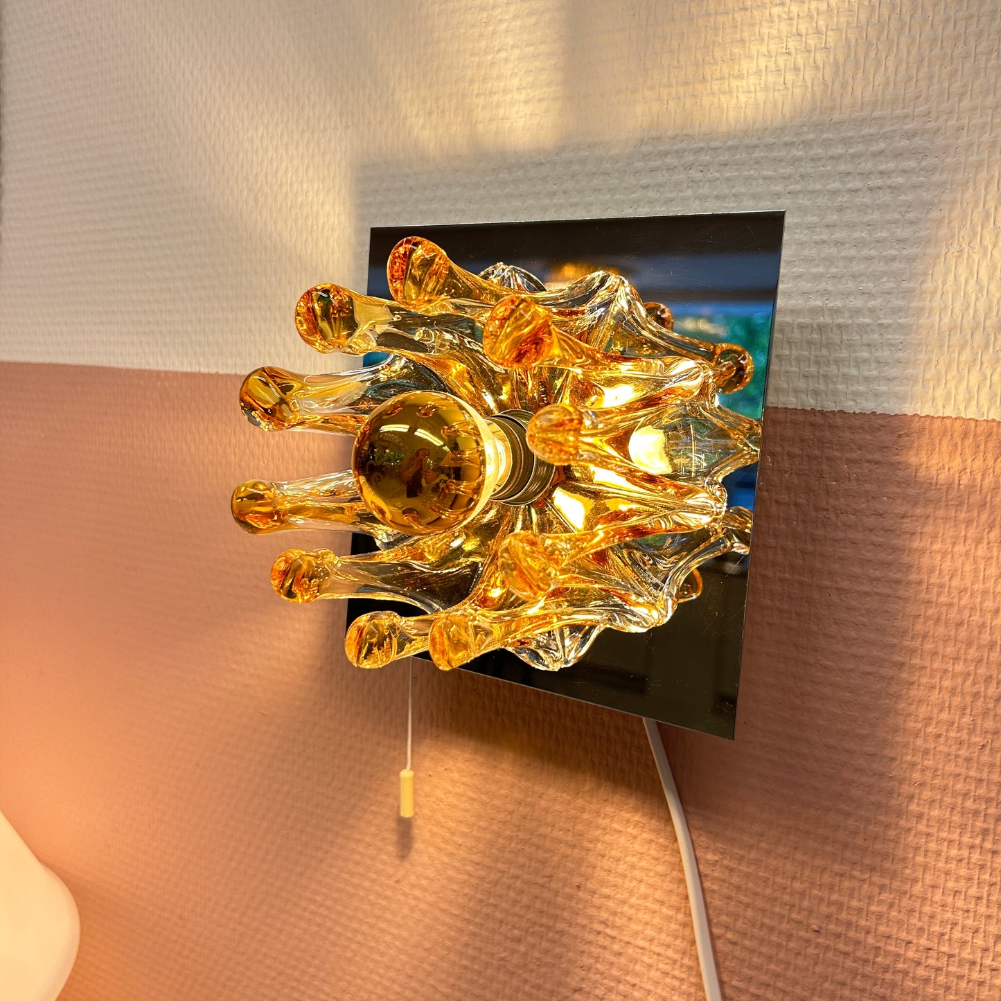 Glazen wandlamp Solken Leuchten Duitsland