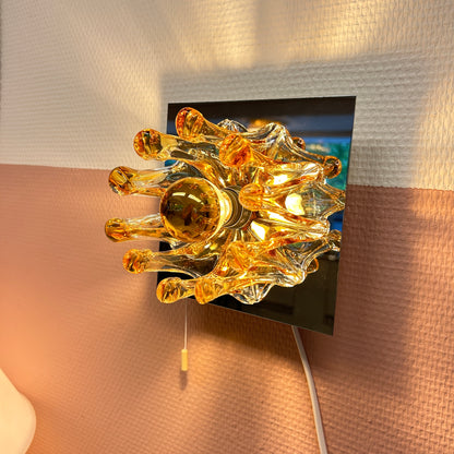 Glass wall light Solken Leuchten Germany