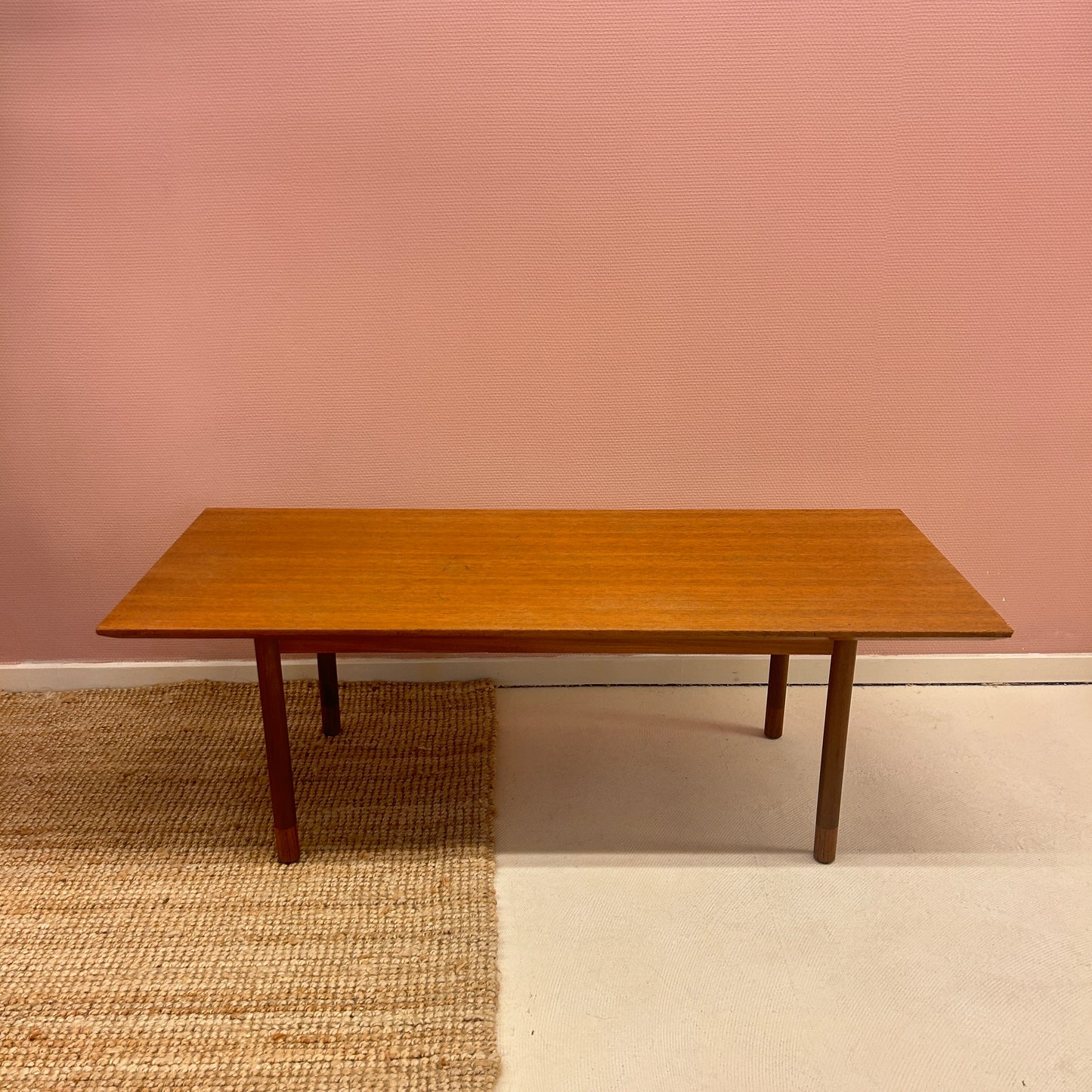 Mid Century houten salontafel 