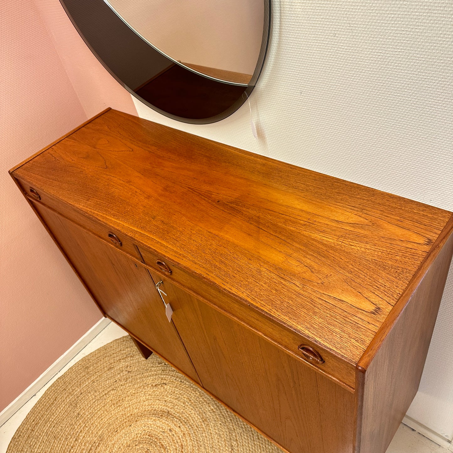 Teakhouten dressoir uit de jaren 60 van Tage Olofsson