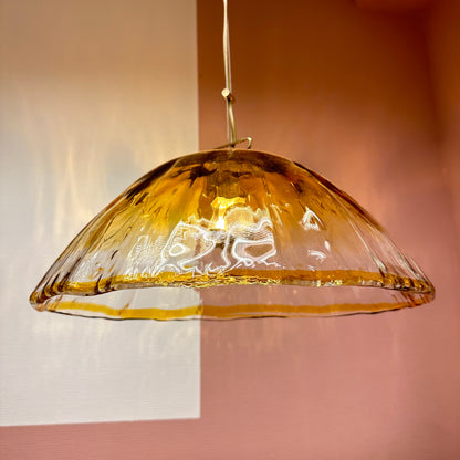 Italian Murano glass pendant lamp by La Murrina