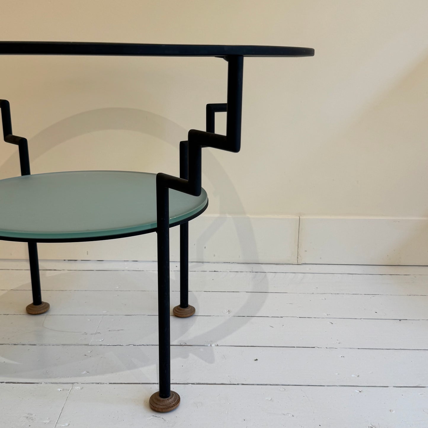 Memphis style coffee table, 1980s