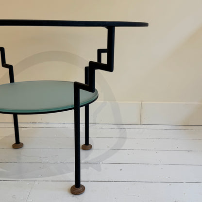 Memphis style coffee table, 1980s