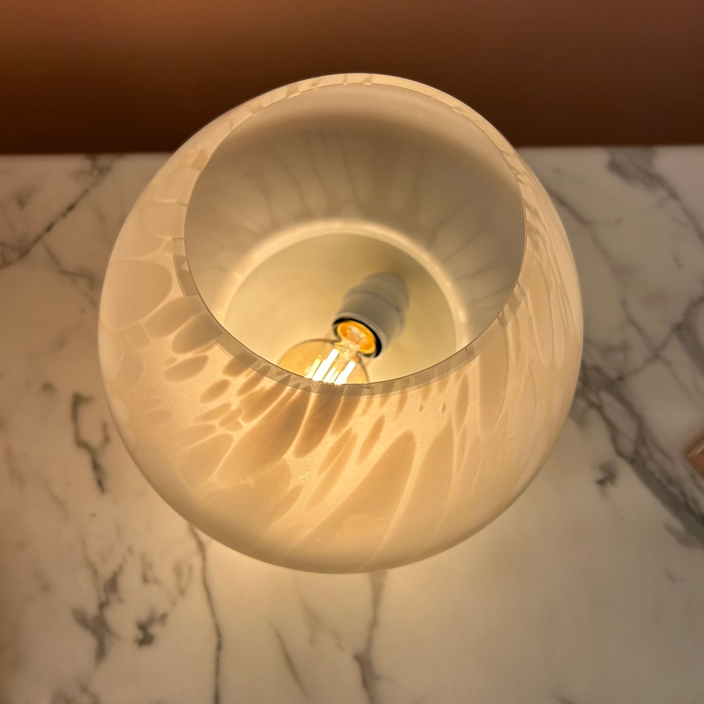 Mushroom ‘turtle’ table lamp