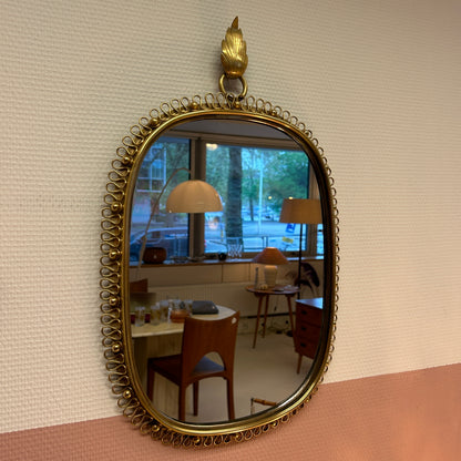 1950's Josef Frank brass mirror