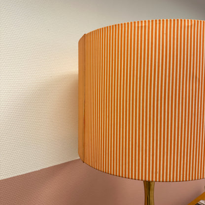 Ingo Maurer brass 'bamboo' table lamp