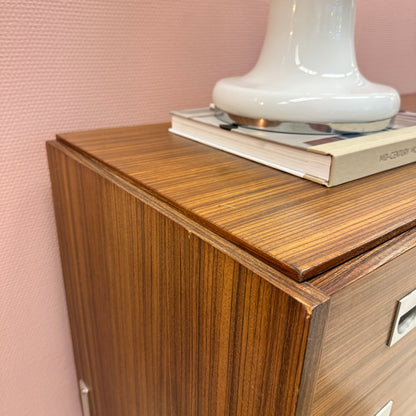 Mid Century sideboard with chrome details