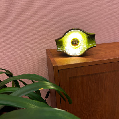 1970 Cari Zalloni green wall light