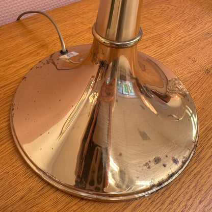 Ingo Maurer brass 'bamboo' table lamp