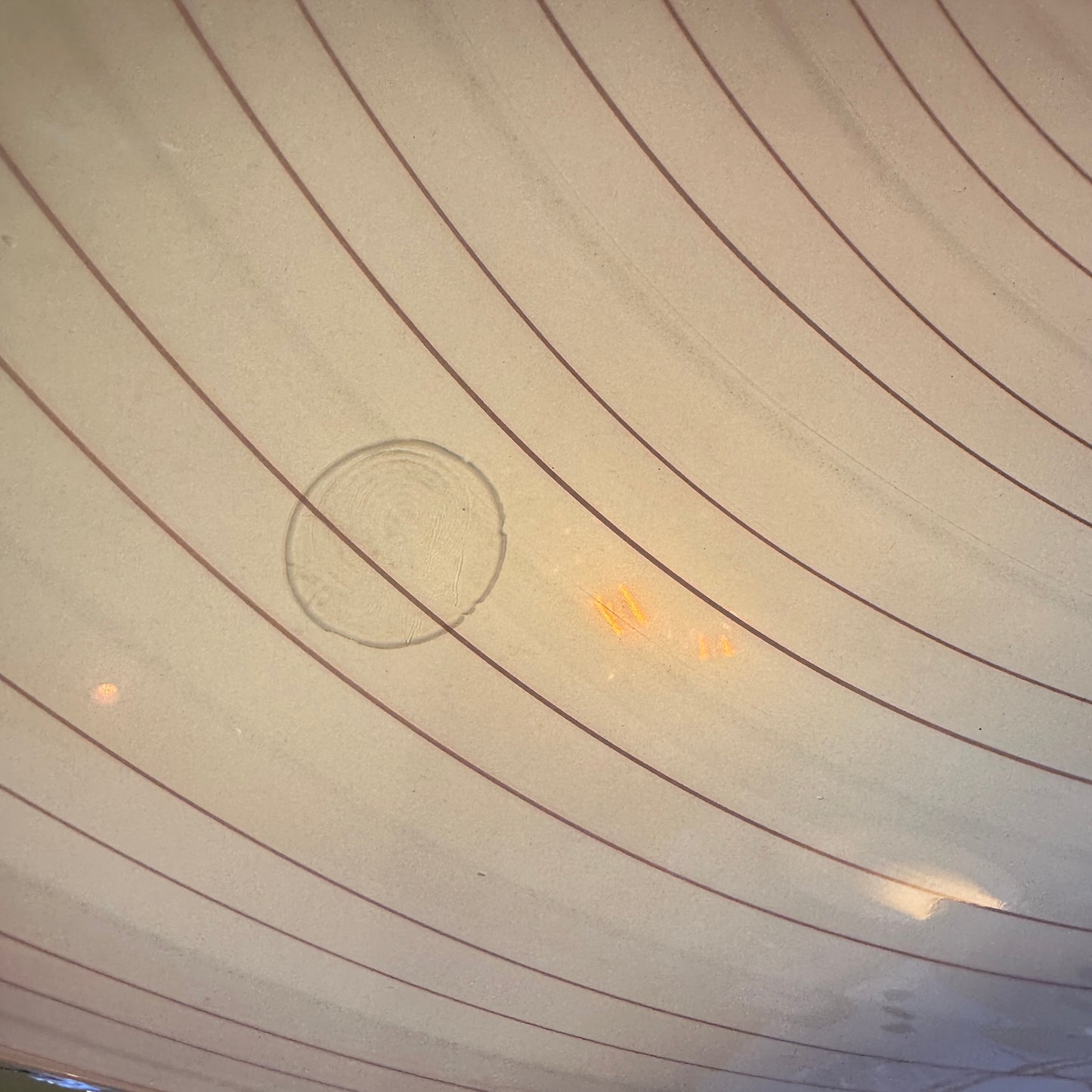 Italian La Murrina pink swirl hanging light