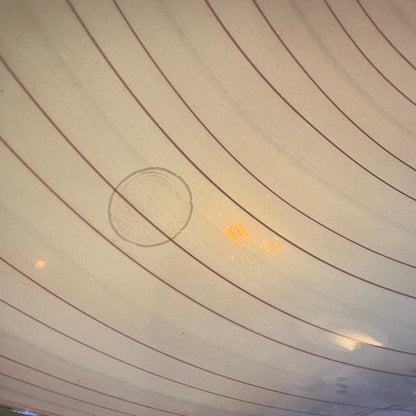 Italian La Murrina pink swirl hanging light