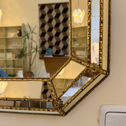 1980s Spanish Octagon mirror