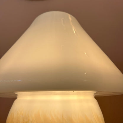 Murano mushroom table lamp