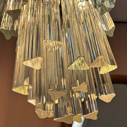 Gorgeous hanging lamp 1960 Venini Murano