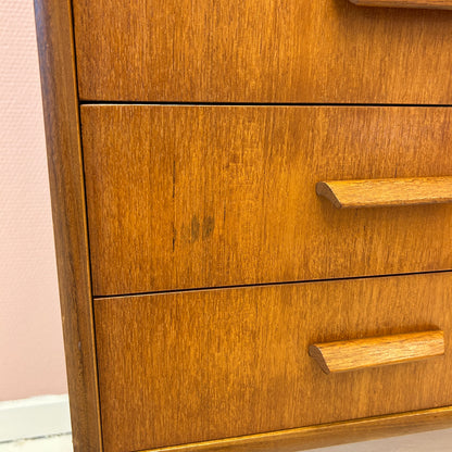 Swedish cabinet with drawers 1960