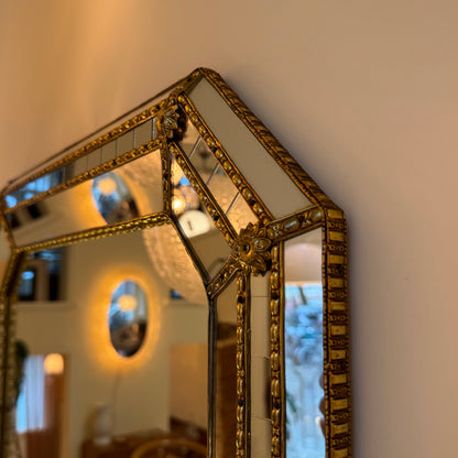 1980s Spanish Octagon mirror