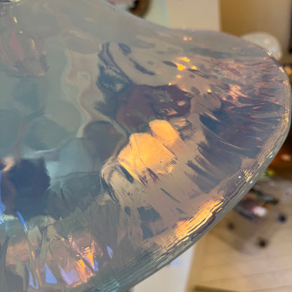 Italian opaline Murano glass pendant light