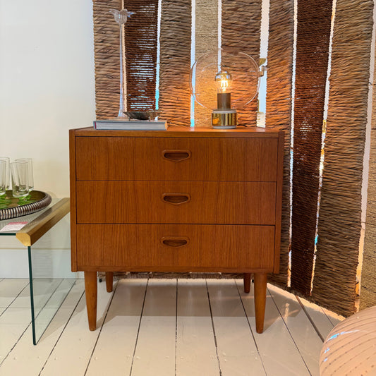 Mid-century teak swedish chest of drawers, 1960