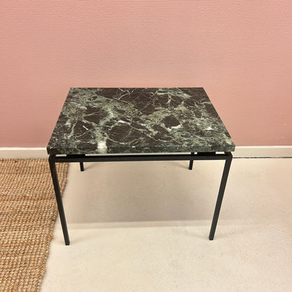 Marble and metal sidetable