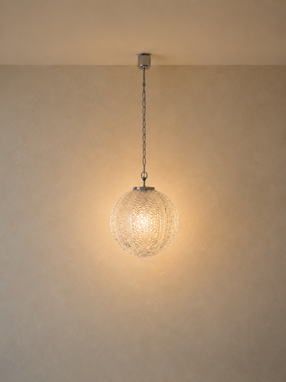 Hustaat Bubble Glass Pendant 1960s