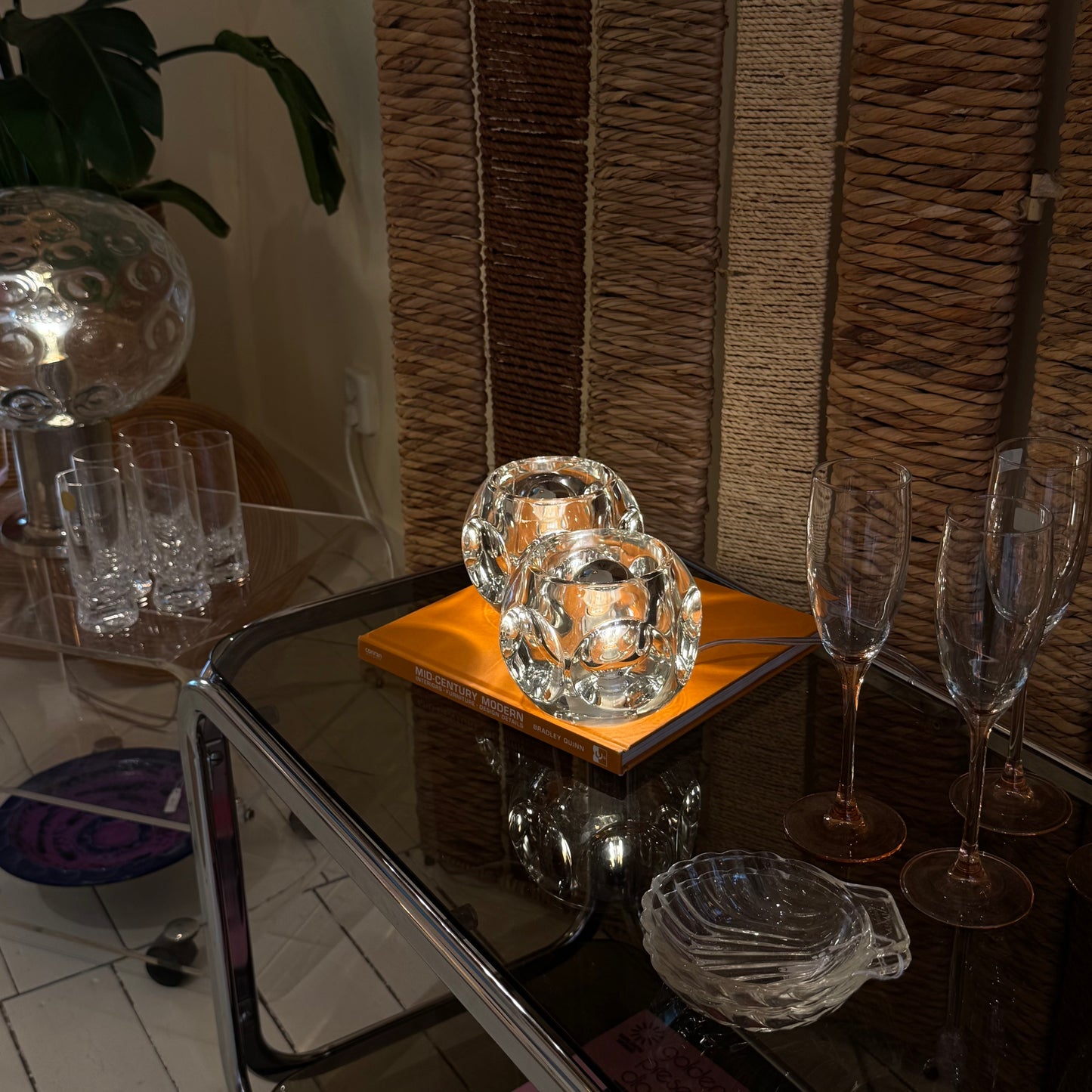 Peill & Putzler Sculptural Glass Table Lamp