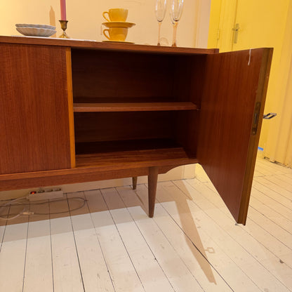 Scandinavian teak two door cabinet, 1960’s
