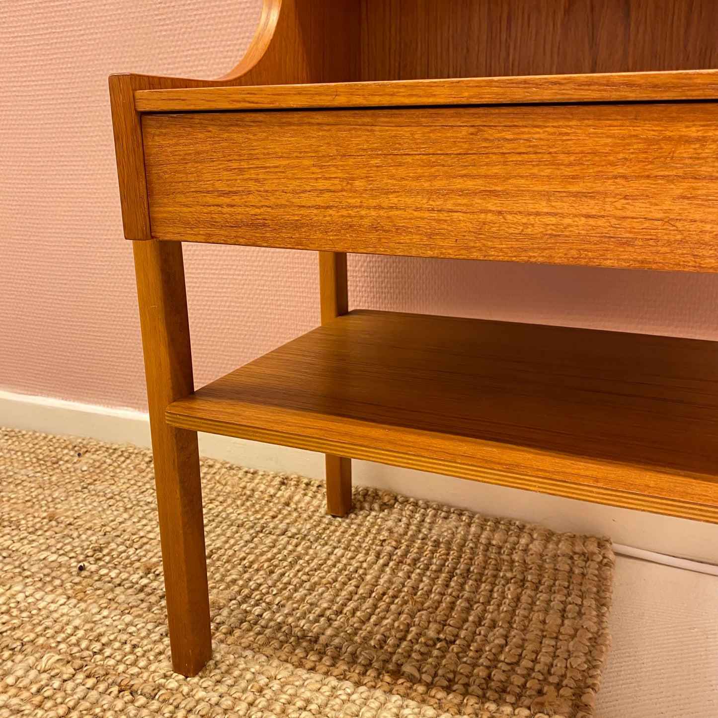 Swedish two-level nightstand