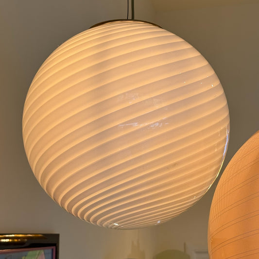 Italian candy Murano swirlp light