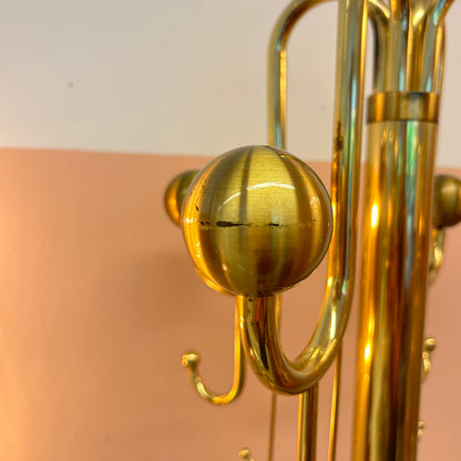 Italian brass coathanger