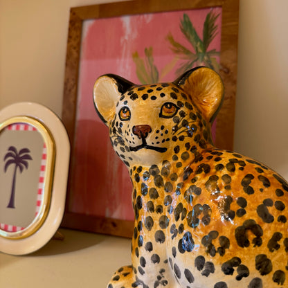 Little ceramic panther, Italy