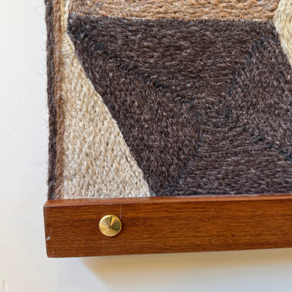 Handwoven Italian Sisal Tapestry