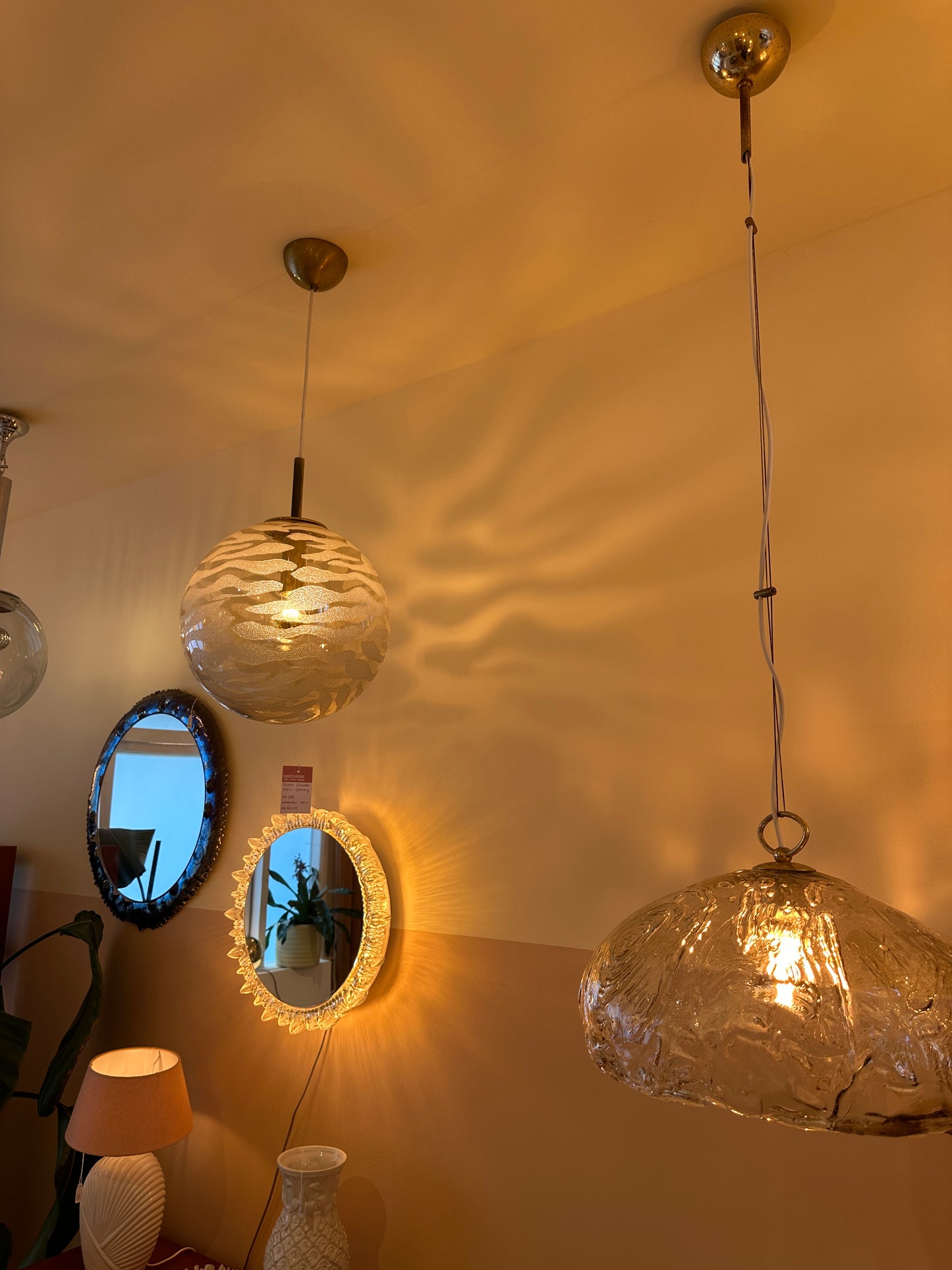 Italiaanse hanglamp van Muranoglas van La Murrina