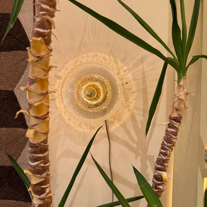 1970s space age bubble glass wall- or ceiling light