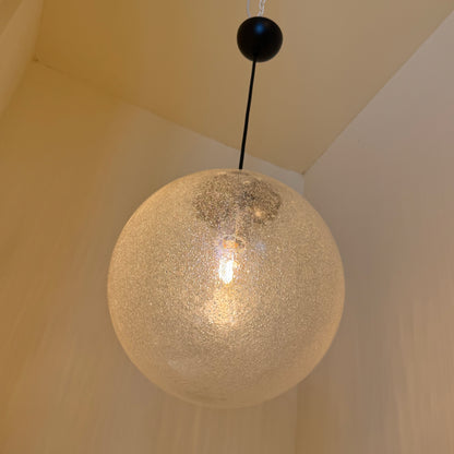XL Peill & Putzler bolvormige hanglamp met bubbelglas
