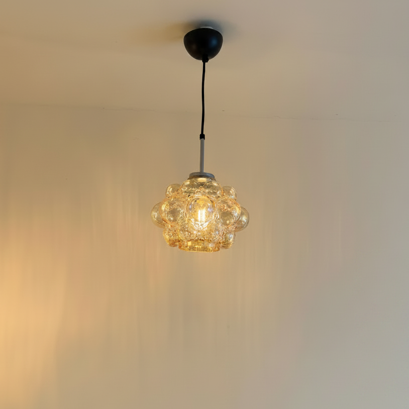 Helena Tynell amber bubble pendant light