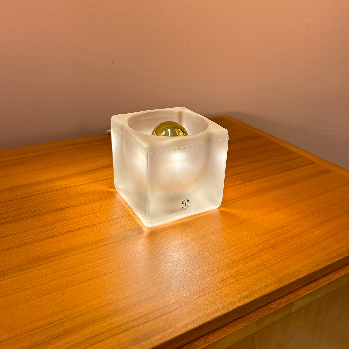 Ice Cube table lamp by Peill & Putzler