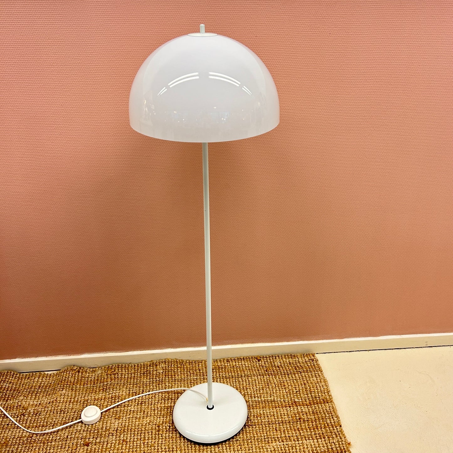 Mushroom vloerlamp 1970 Denemarken van Knud Christensen