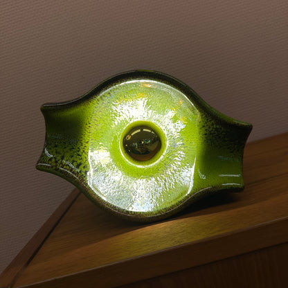 1970 Cari Zalloni green wall light