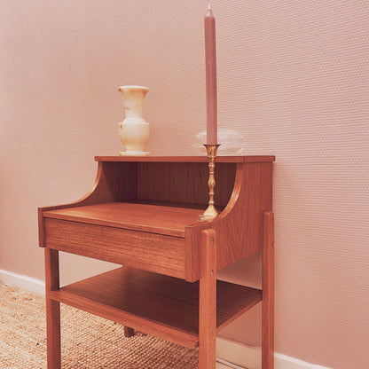 Swedish two-level nightstand