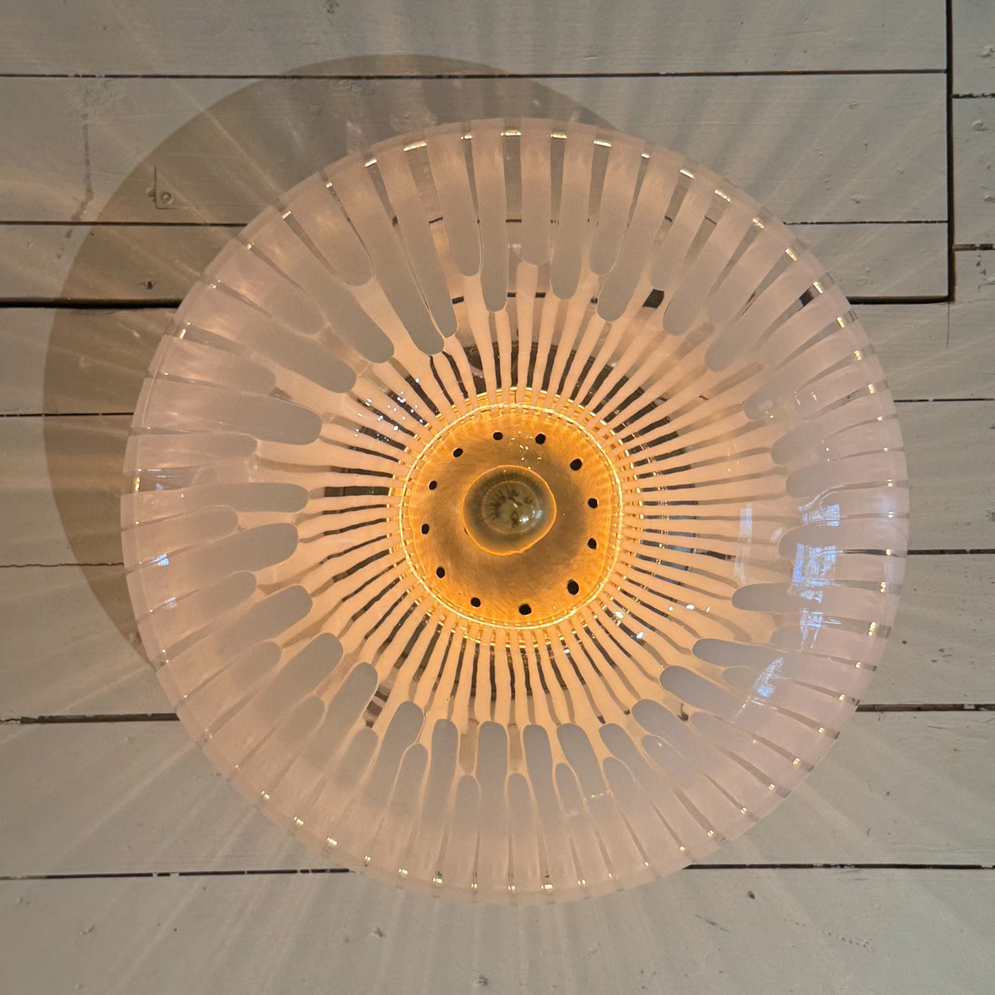 Italian Murano glass floor / table light by La Murrina, 1970s