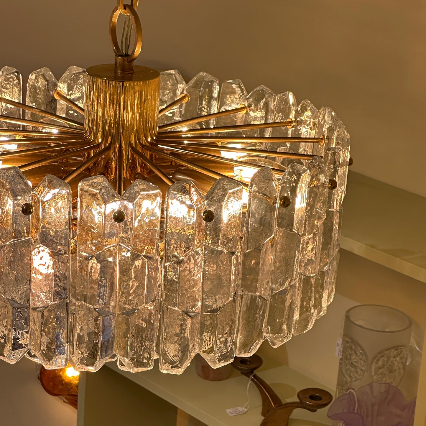 1970’s J.T Kalmar crystal ‘palazzo’ chandelier